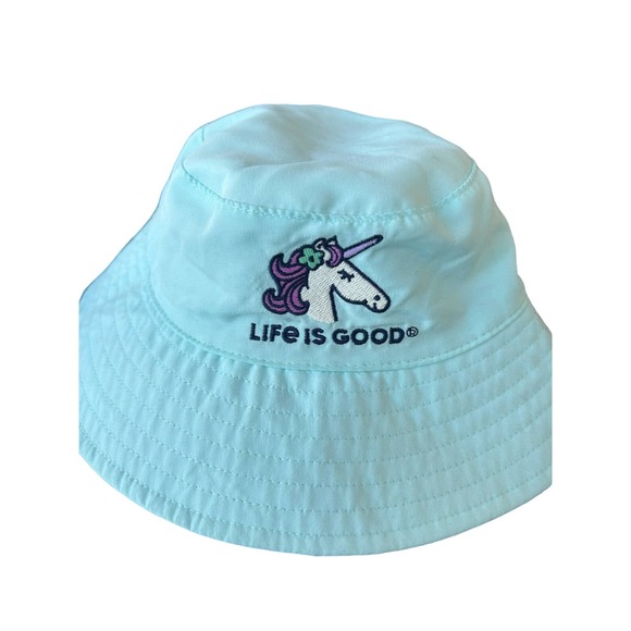 NWT Girls LIFE IS GOOD Unicorn Hat, Size 6-12 Months. K53 * - Picture 3 of 5